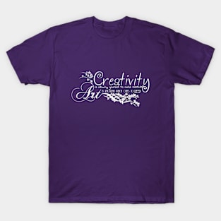 Creativity vs Art T-Shirt